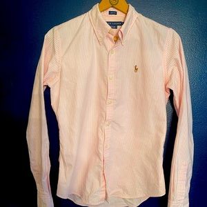 Woman’s Ralph Lauren Long Sleeve Button Down